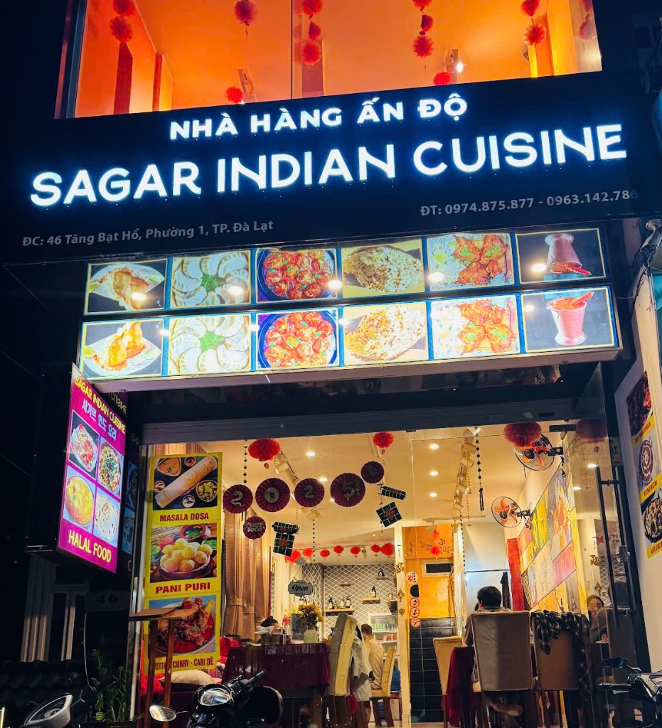 Restaurant Front Night