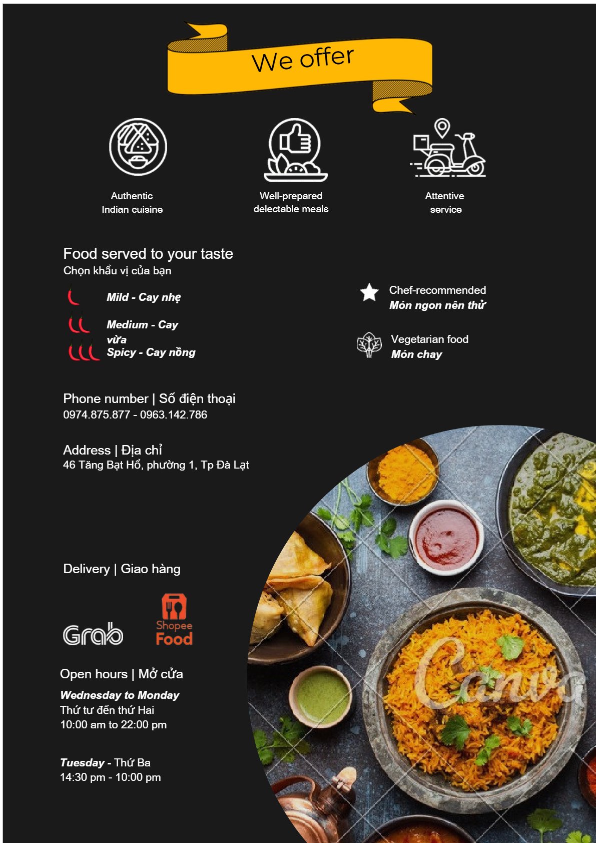 Menu Page 2