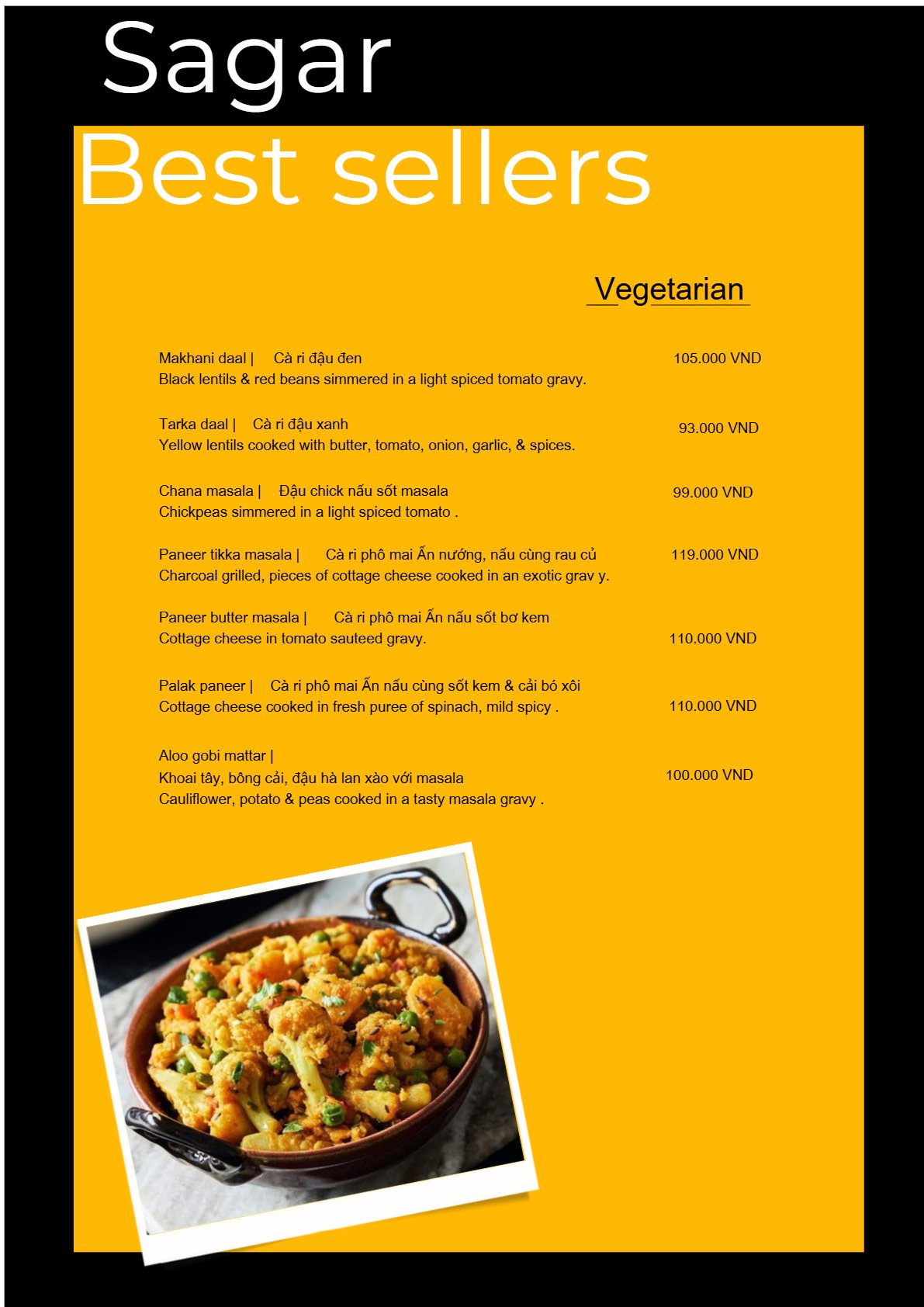 Menu Page 5